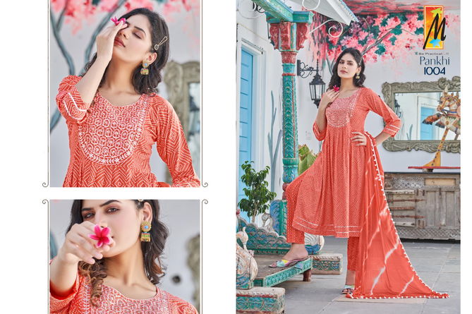 Pankhi By Master Nyra Cut Readymade Suits Catalog
